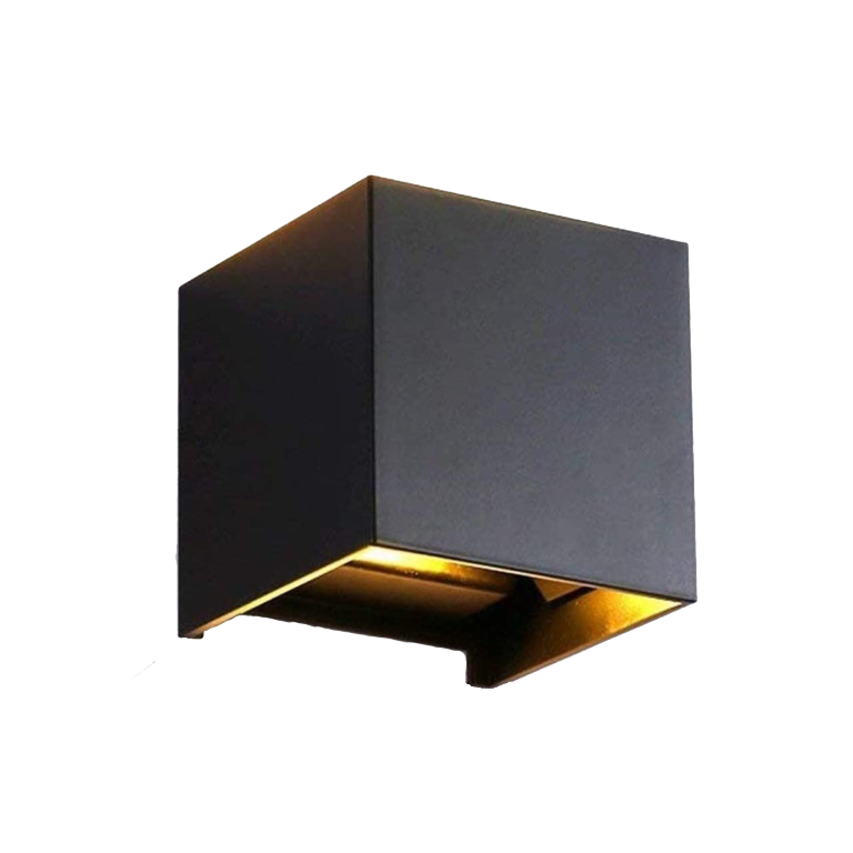 Aplique Cubo 10W Cálido