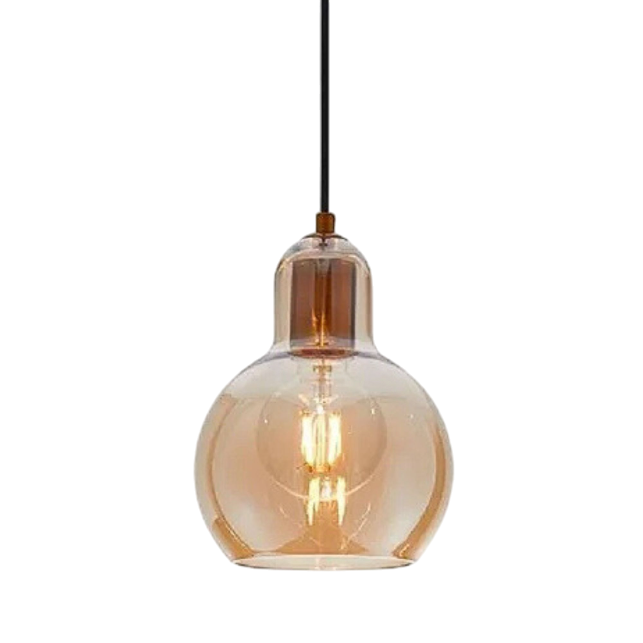 Lampara Colgante Omega Nacarado